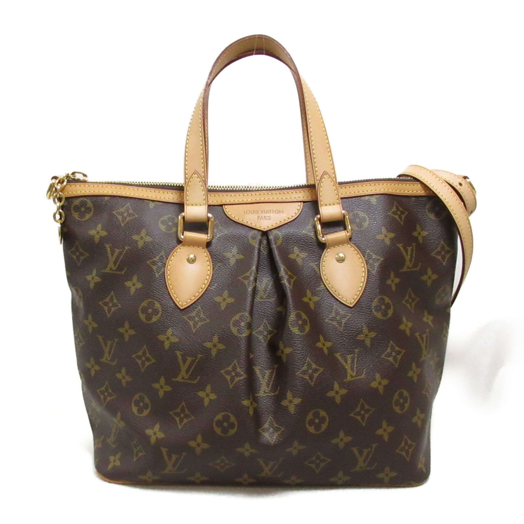 LOUIS VUITTON Palermo PM Brown Monogram PVC coated canvas M40145