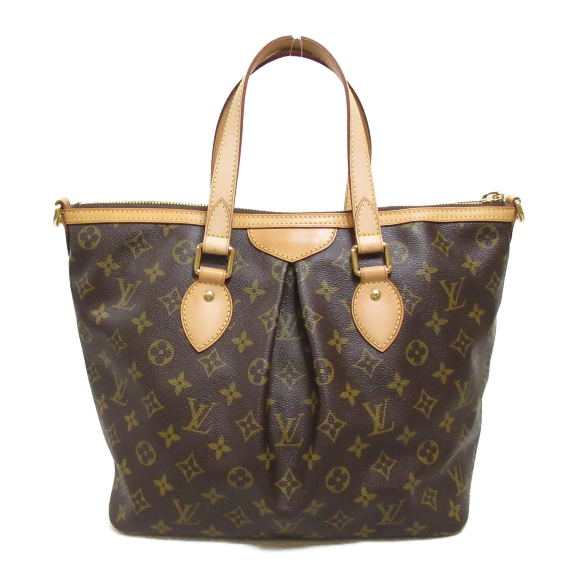 LOUIS VUITTON Palermo PM Brown Monogram PVC coated canvas M40145