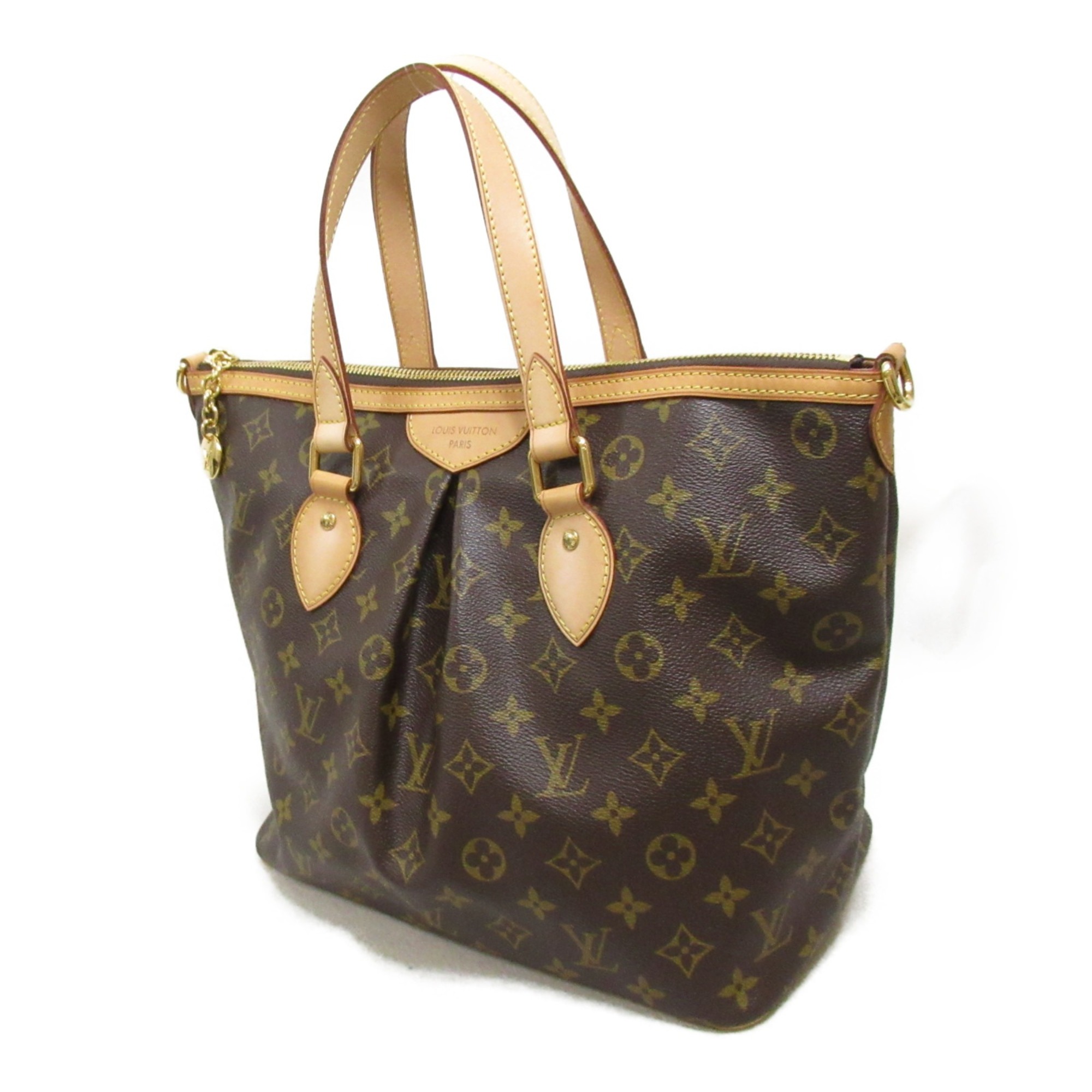 LOUIS VUITTON Palermo PM Brown Monogram PVC coated canvas M40145