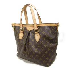 LOUIS VUITTON Palermo PM Brown Monogram PVC coated canvas M40145