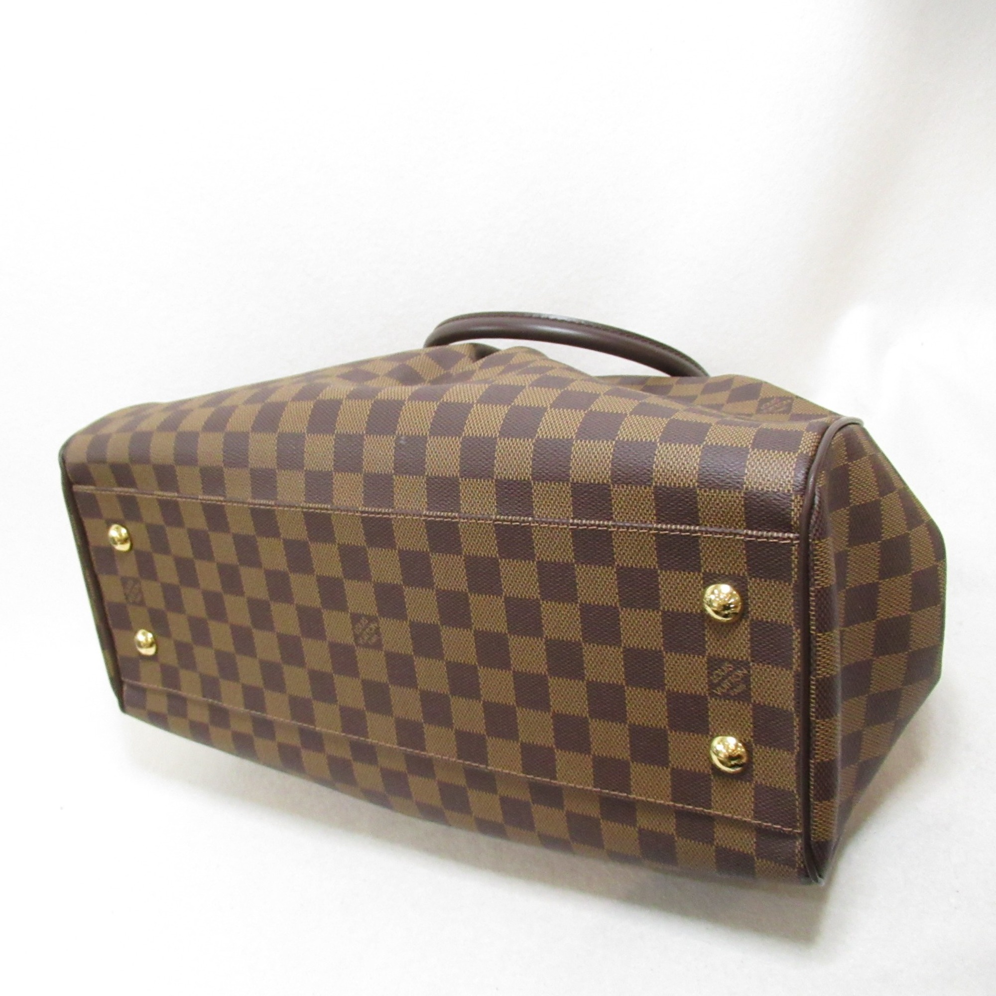 LOUIS VUITTON Trevi 2wayShoulder Bag Brown Ebene Damier PVC coated canvas N51998