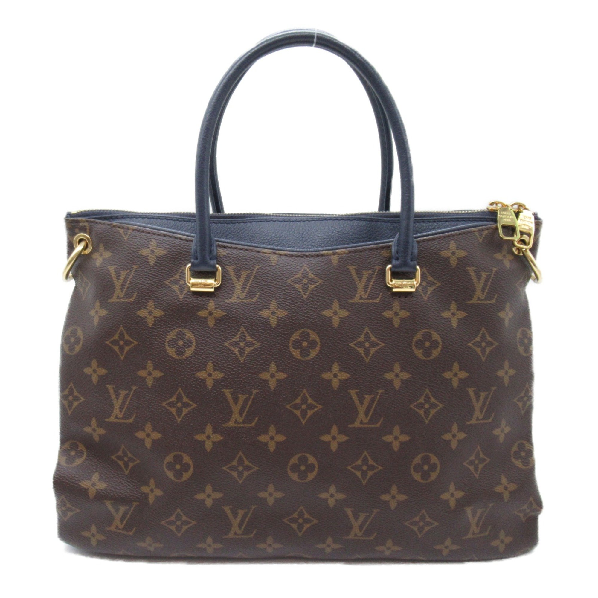 LOUIS VUITTON Pallas Navy Marine Monogram PVC coated canvas M44042