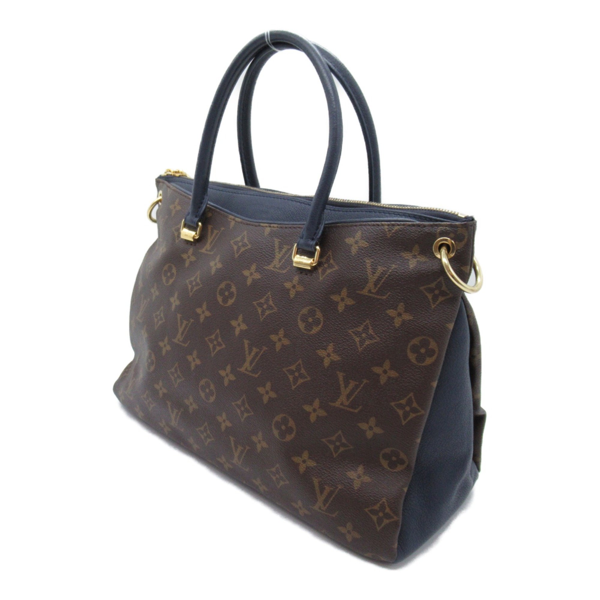 LOUIS VUITTON Pallas Navy Marine Monogram PVC coated canvas M44042