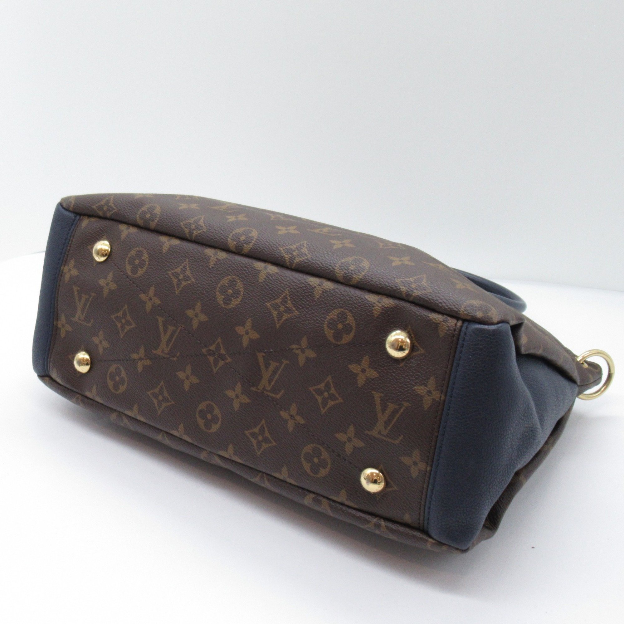 LOUIS VUITTON Pallas Navy Marine Monogram PVC coated canvas M44042