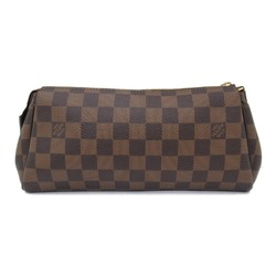 LOUIS VUITTON Eva Brown Ebene Damier PVC coated canvas N55213