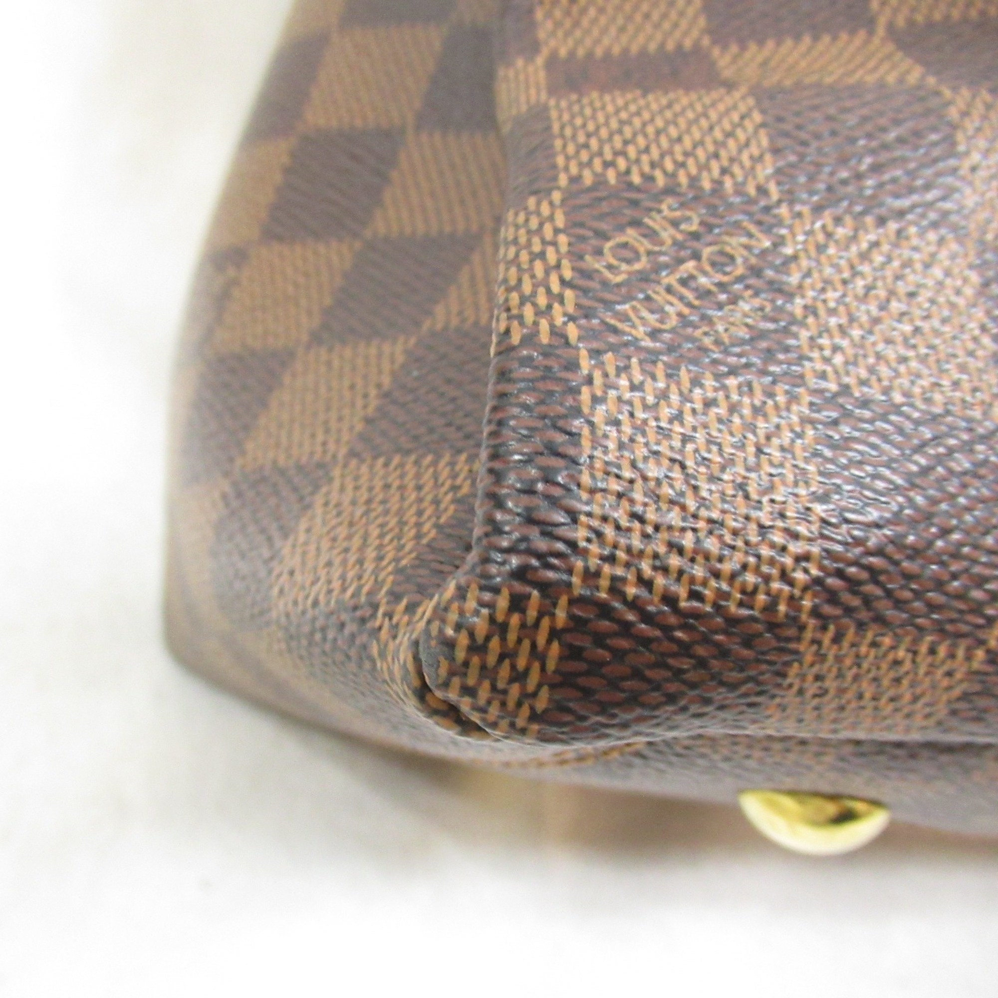 LOUIS VUITTON Rimington Shoulder Bag Brown Damier PVC coated canvas N40023