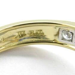 TIFFANY&CO Vintage Ribbon Ring Clear K18 (Yellow Gold) Clear