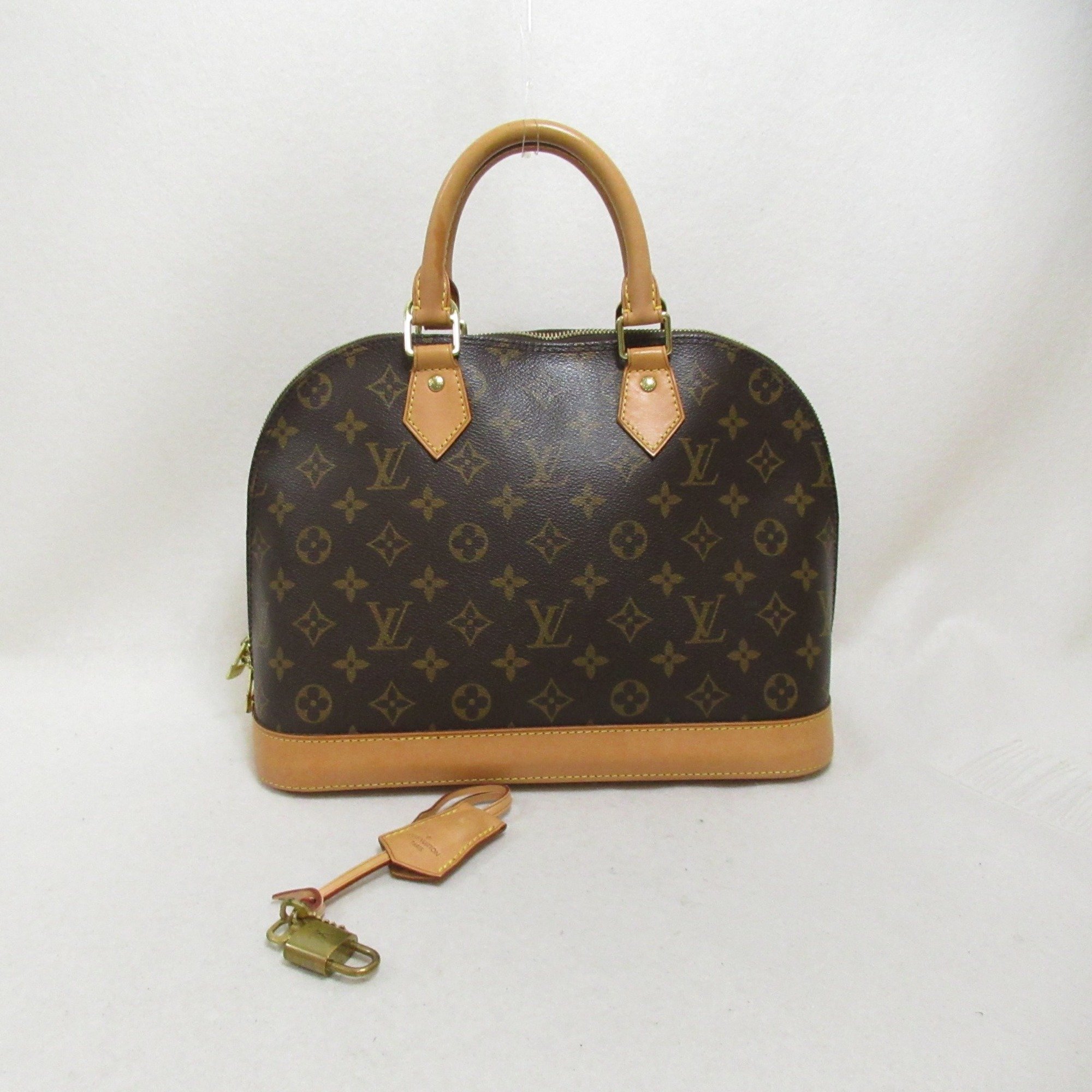 LOUIS VUITTON ALMA PM handbag Brown Monogram PVC coated canvas M53151