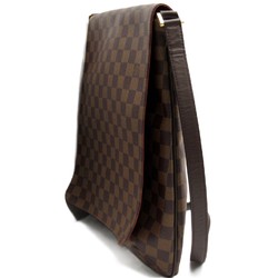 LOUIS VUITTON Musette Shoulder Bag Brown Damier PVC coated canvas N51302