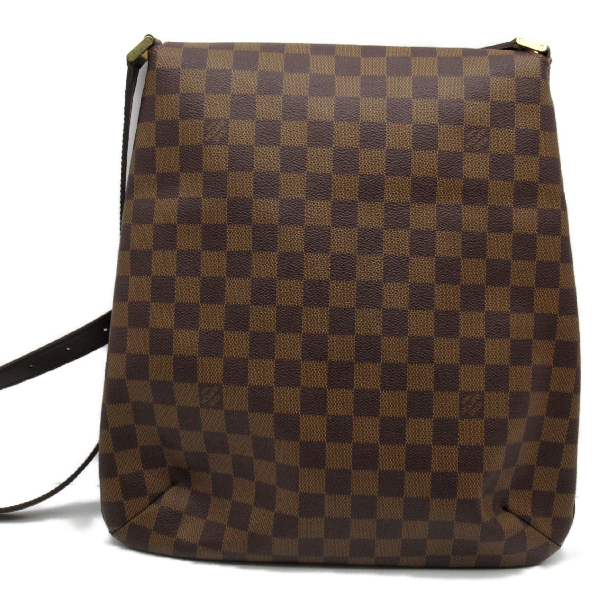 LOUIS VUITTON Musette Shoulder Bag Brown Damier PVC coated canvas N51302