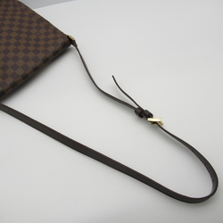 LOUIS VUITTON Musette Shoulder Bag Brown Damier PVC coated canvas N51302