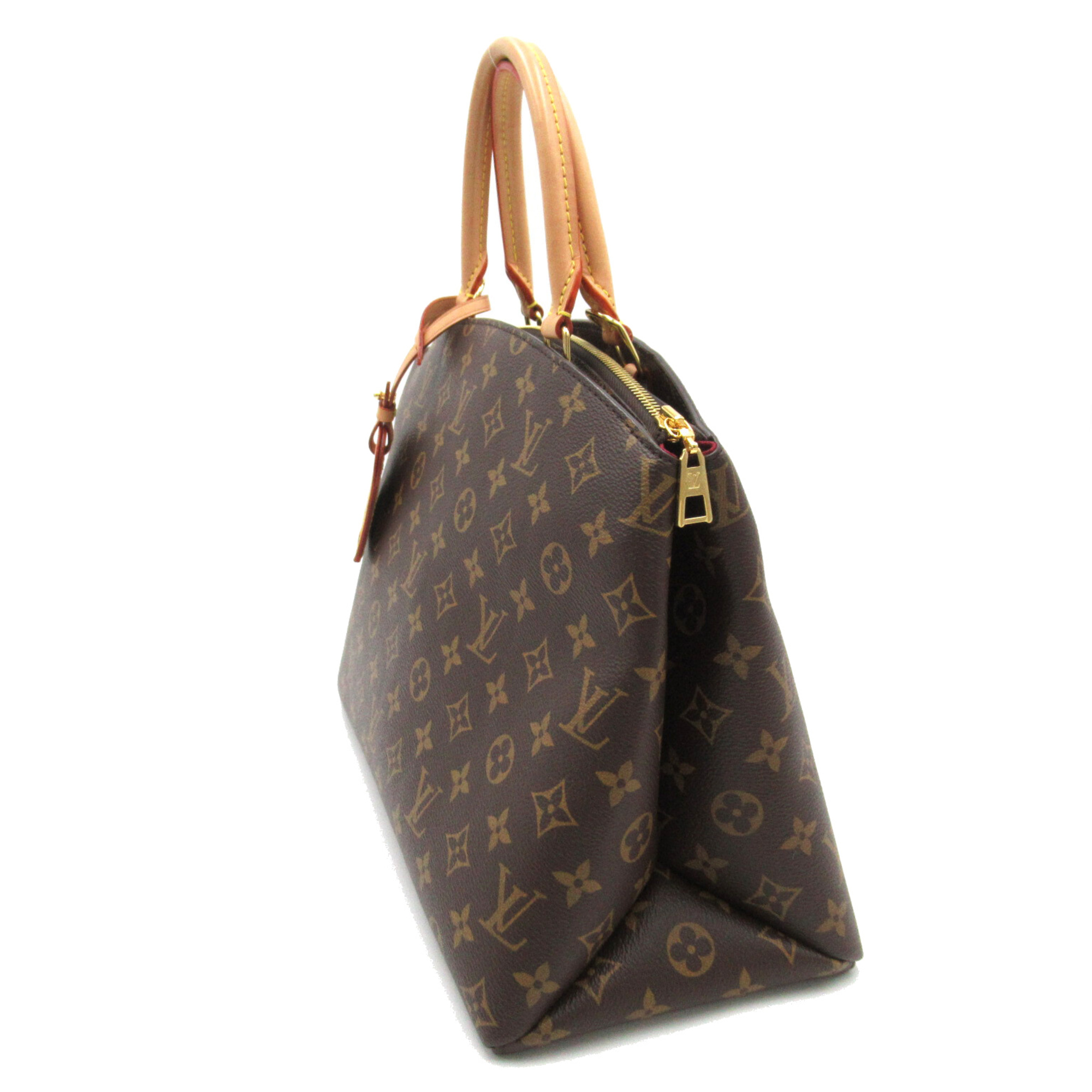 LOUIS VUITTON Grand Palais MM Brown PVC coated canvas M45898