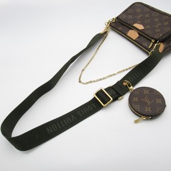 LOUIS VUITTON Multi Pochette Accessoires Accessory Pouch Brown Monogram PVC coated canvas M44813