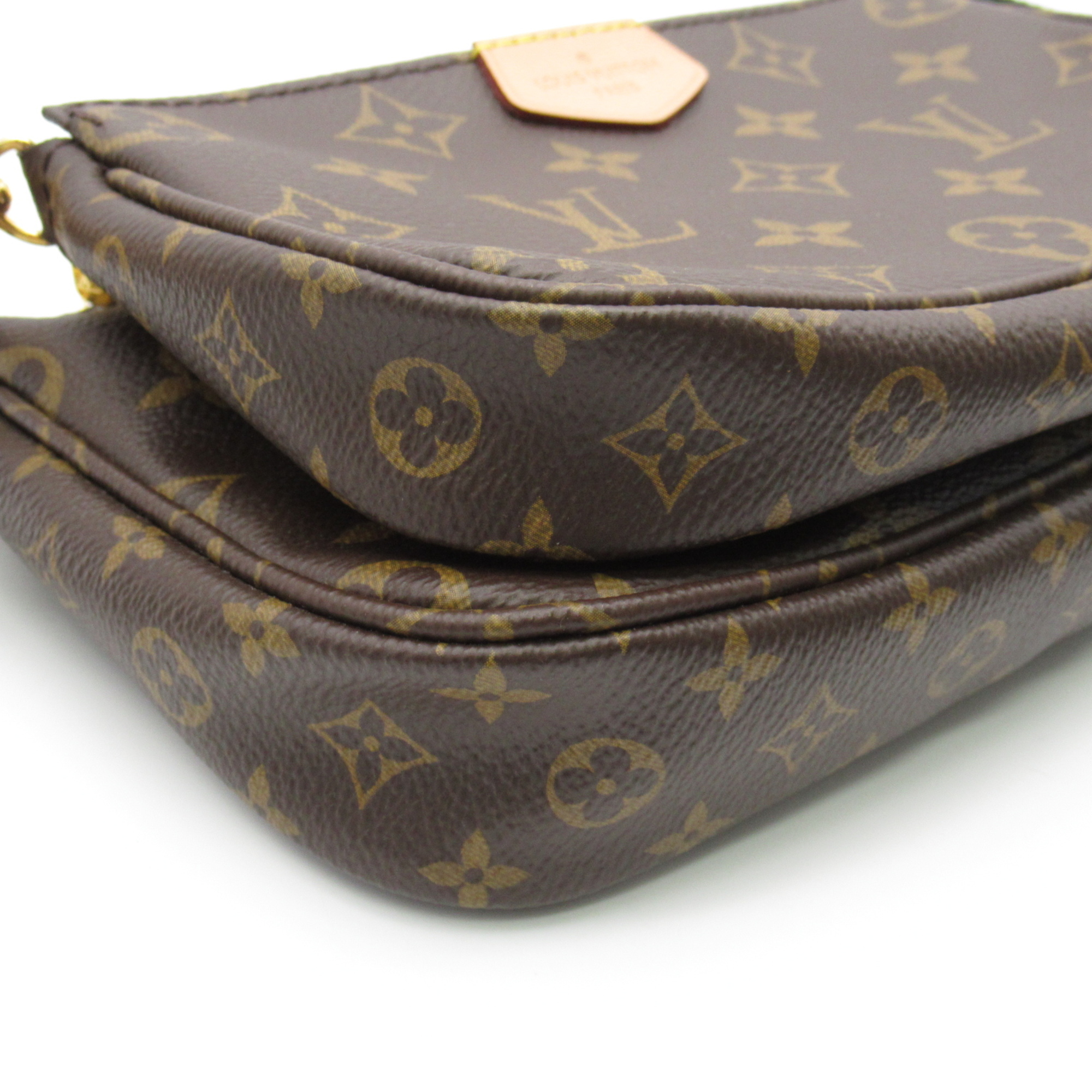 LOUIS VUITTON Multi Pochette Accessoires Accessory Pouch Brown Monogram PVC coated canvas M44813