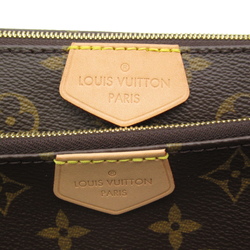 LOUIS VUITTON Multi Pochette Accessoires Accessory Pouch Brown Monogram PVC coated canvas M44813