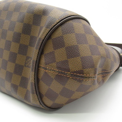 LOUIS VUITTON Sistina Shoulder Bag Brown Ebene Damier PVC coated canvas N41541