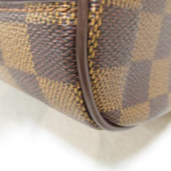 LOUIS VUITTON Duomo handbag Brown Ebene Damier PVC coated canvas N60008