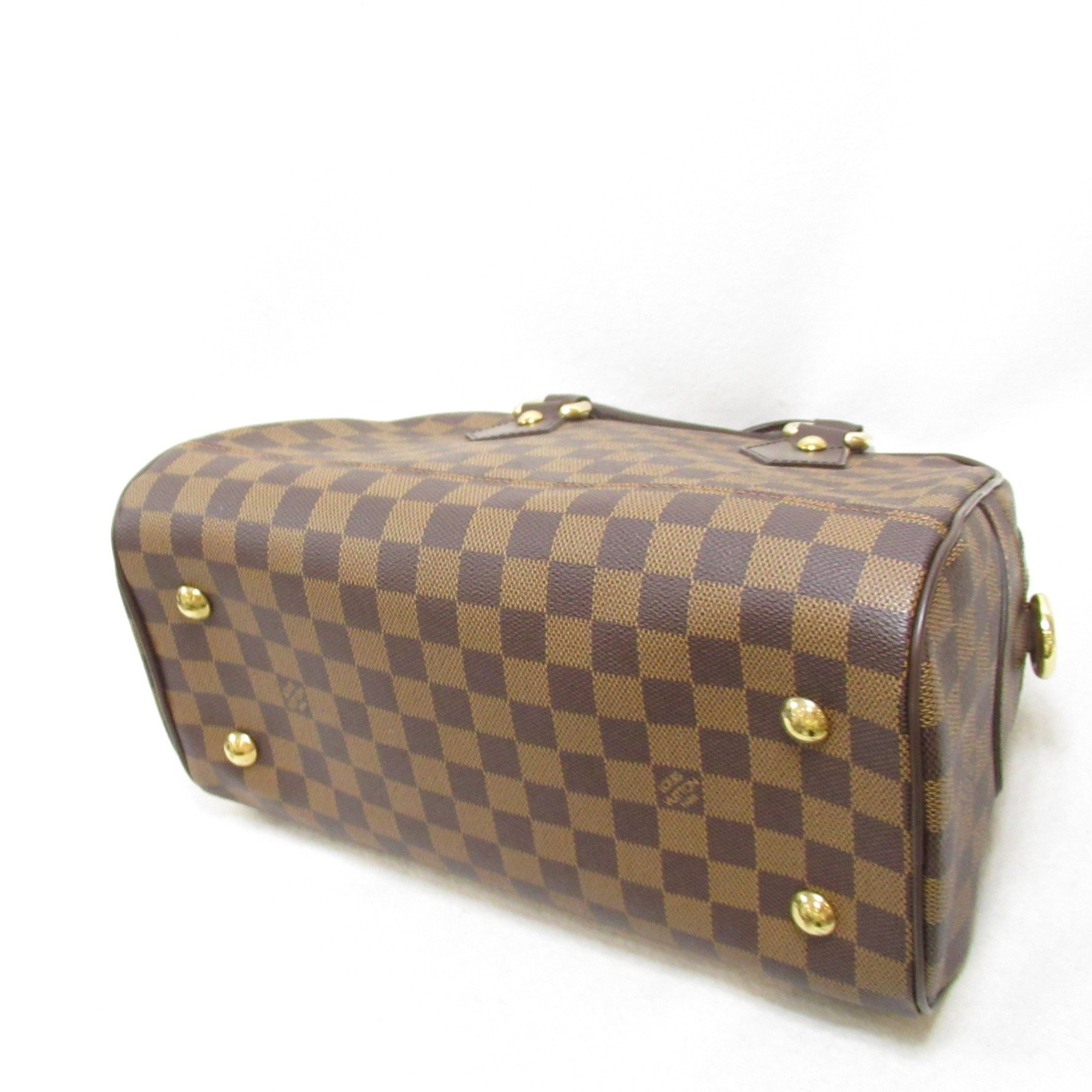 LOUIS VUITTON Duomo handbag Brown Ebene Damier PVC coated canvas N60008