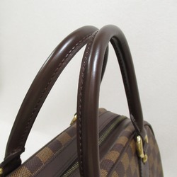 LOUIS VUITTON Duomo handbag Brown Ebene Damier PVC coated canvas N60008