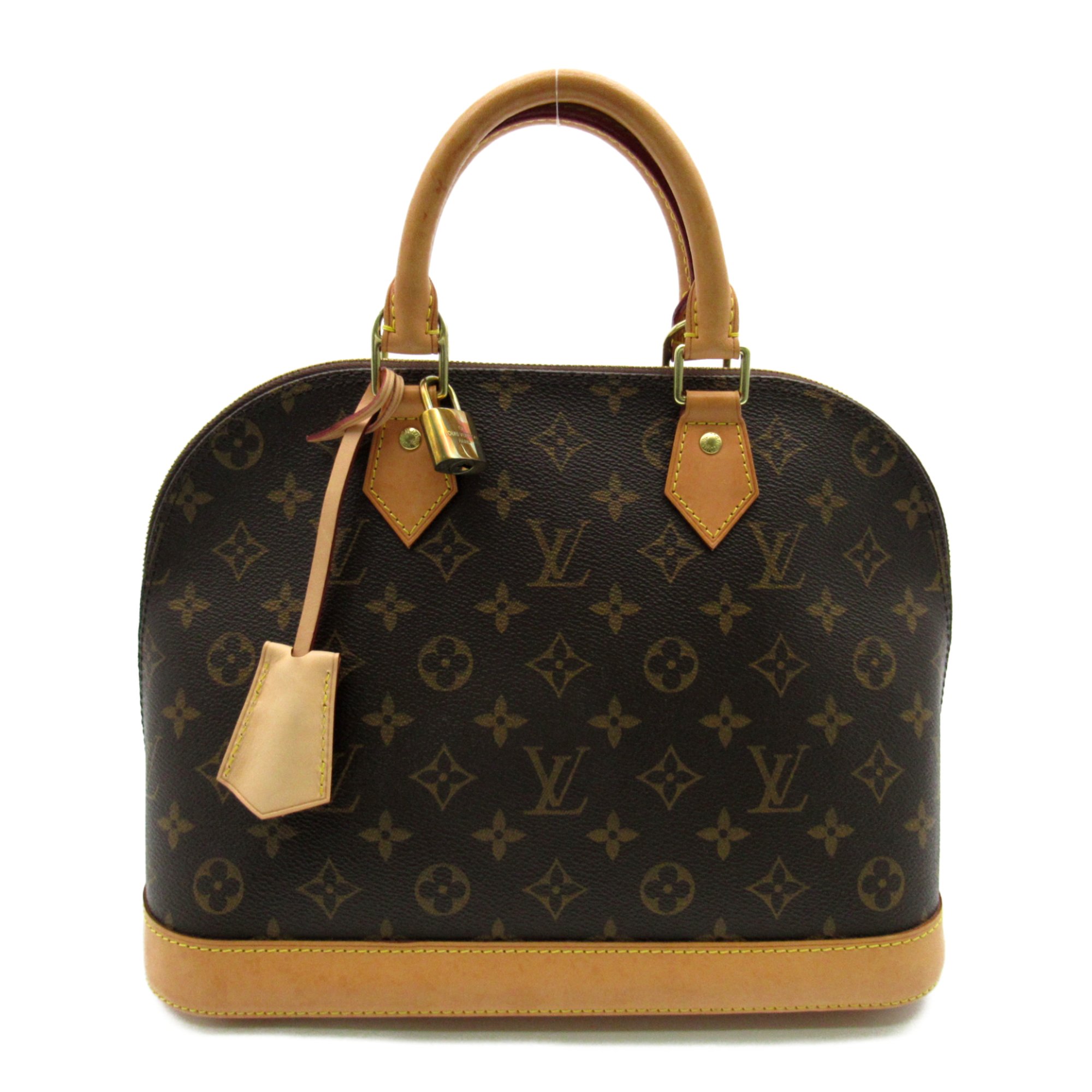 LOUIS VUITTON ALMA PM handbag Brown Monogram PVC coated canvas M53151