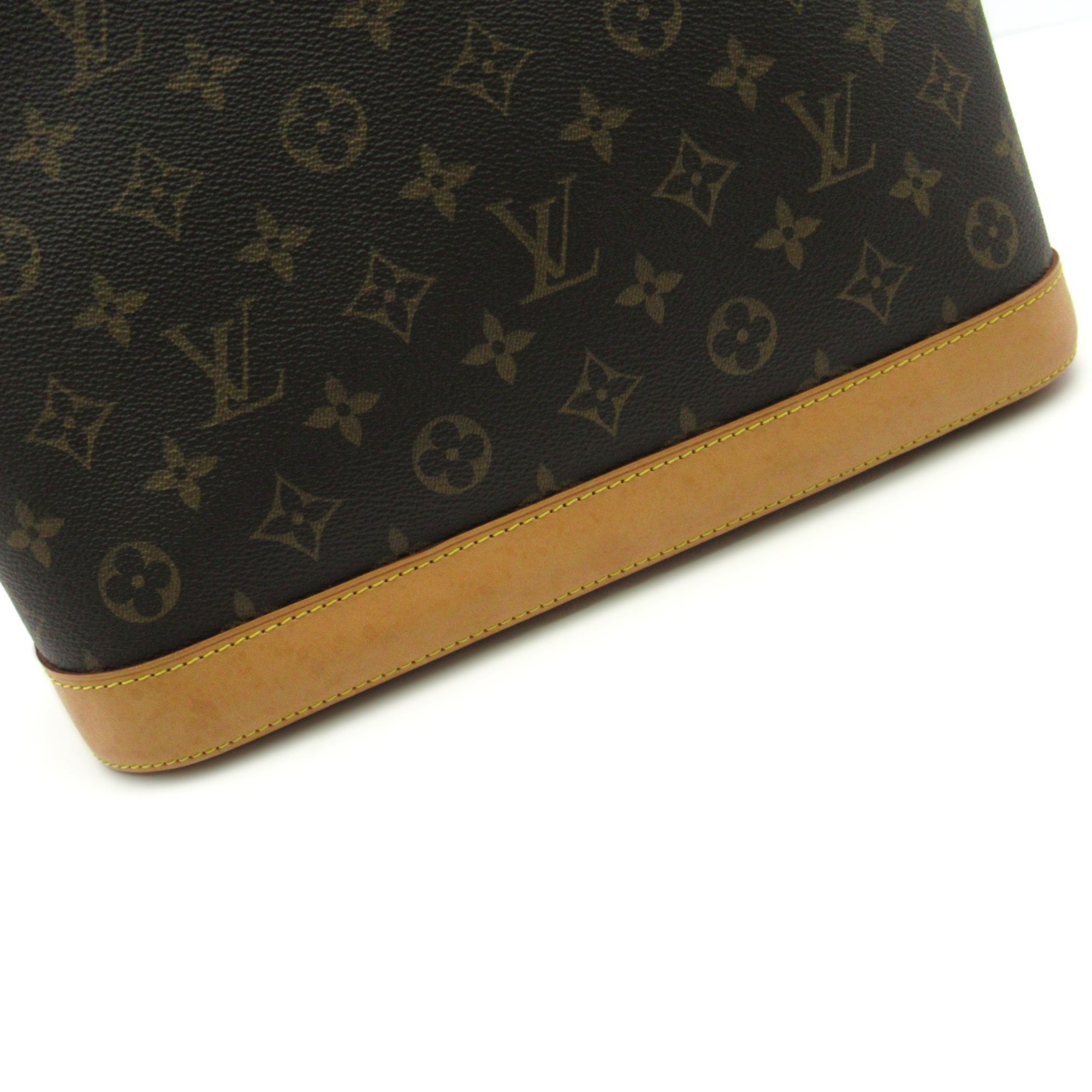 LOUIS VUITTON ALMA PM handbag Brown Monogram PVC coated canvas M53151