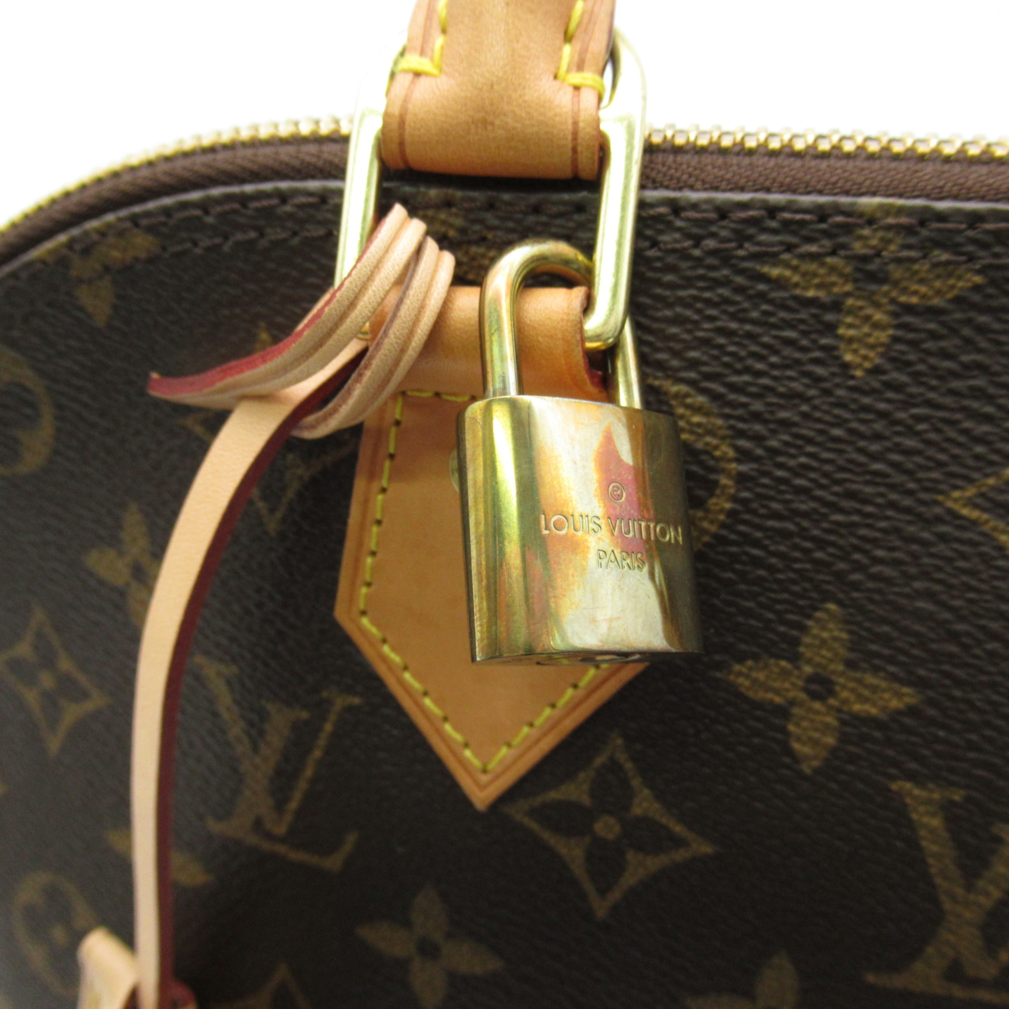 LOUIS VUITTON ALMA PM handbag Brown Monogram PVC coated canvas M53151