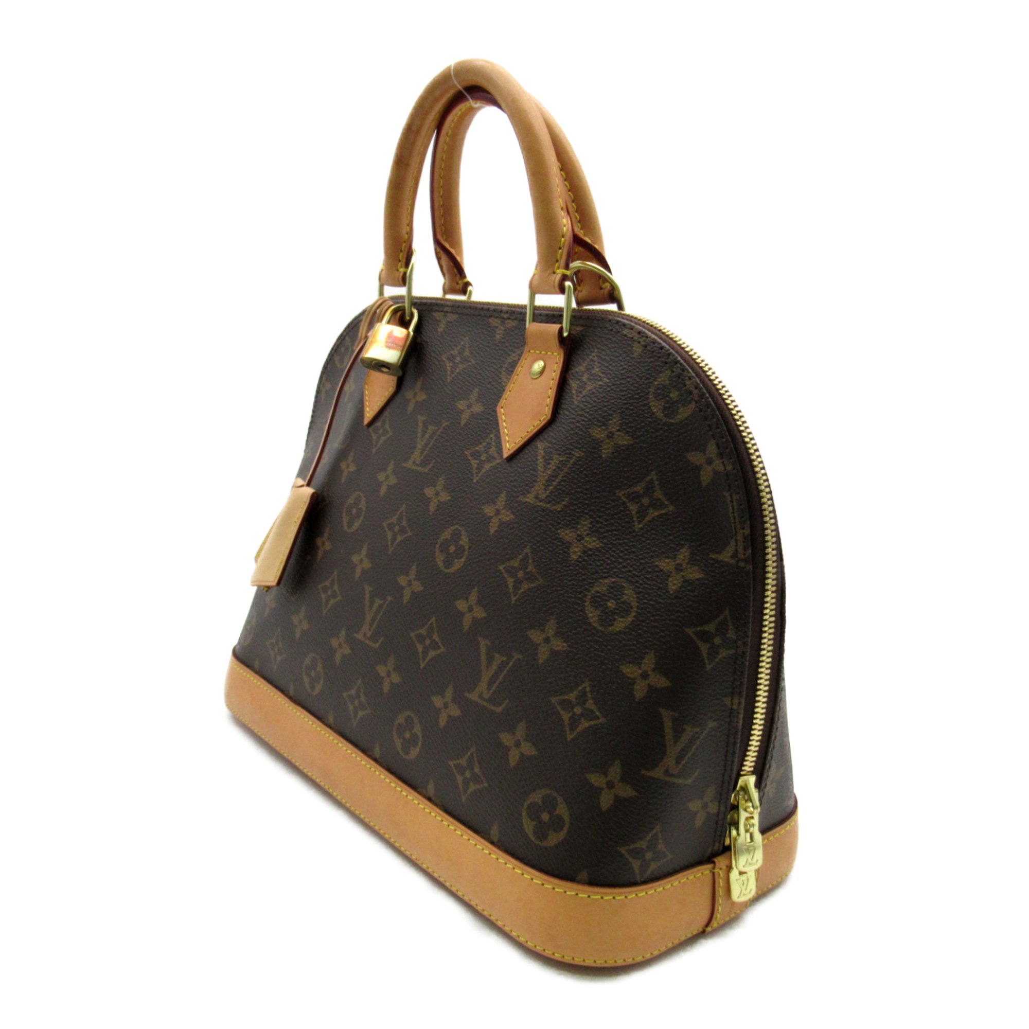 LOUIS VUITTON ALMA PM handbag Brown Monogram PVC coated canvas M53151