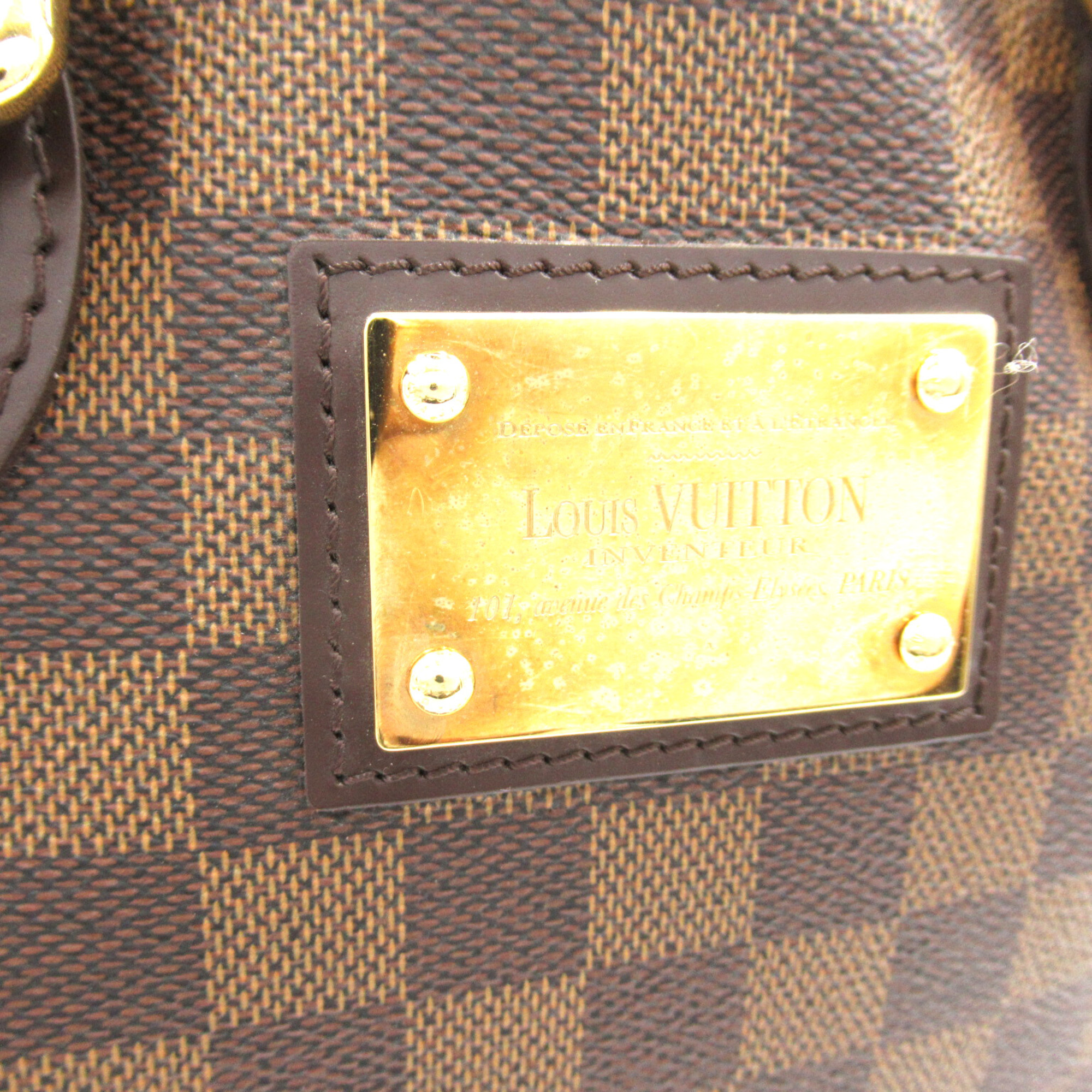 LOUIS VUITTON Hampstead Brown Ebene Damier PVC coated canvas N51205