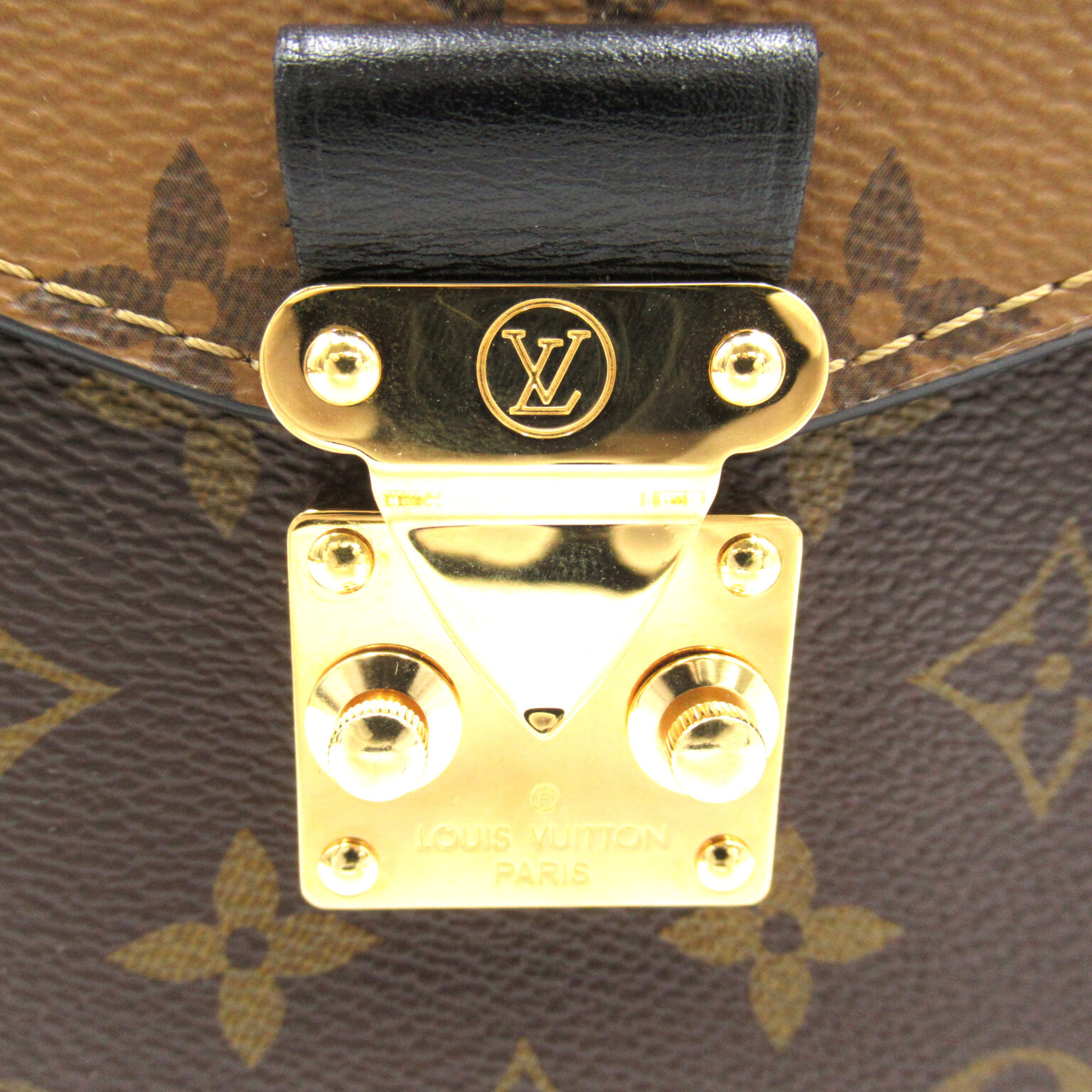 LOUIS VUITTON Pochette Metis MM Brown Monogram Reverse PVC coated canvas M44876