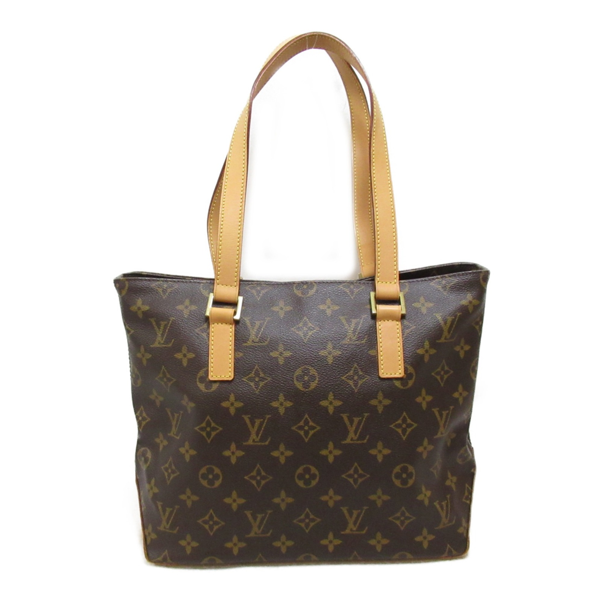 LOUIS VUITTON Cabas Piano Tote Bag Brown Monogram PVC coated canvas M51148