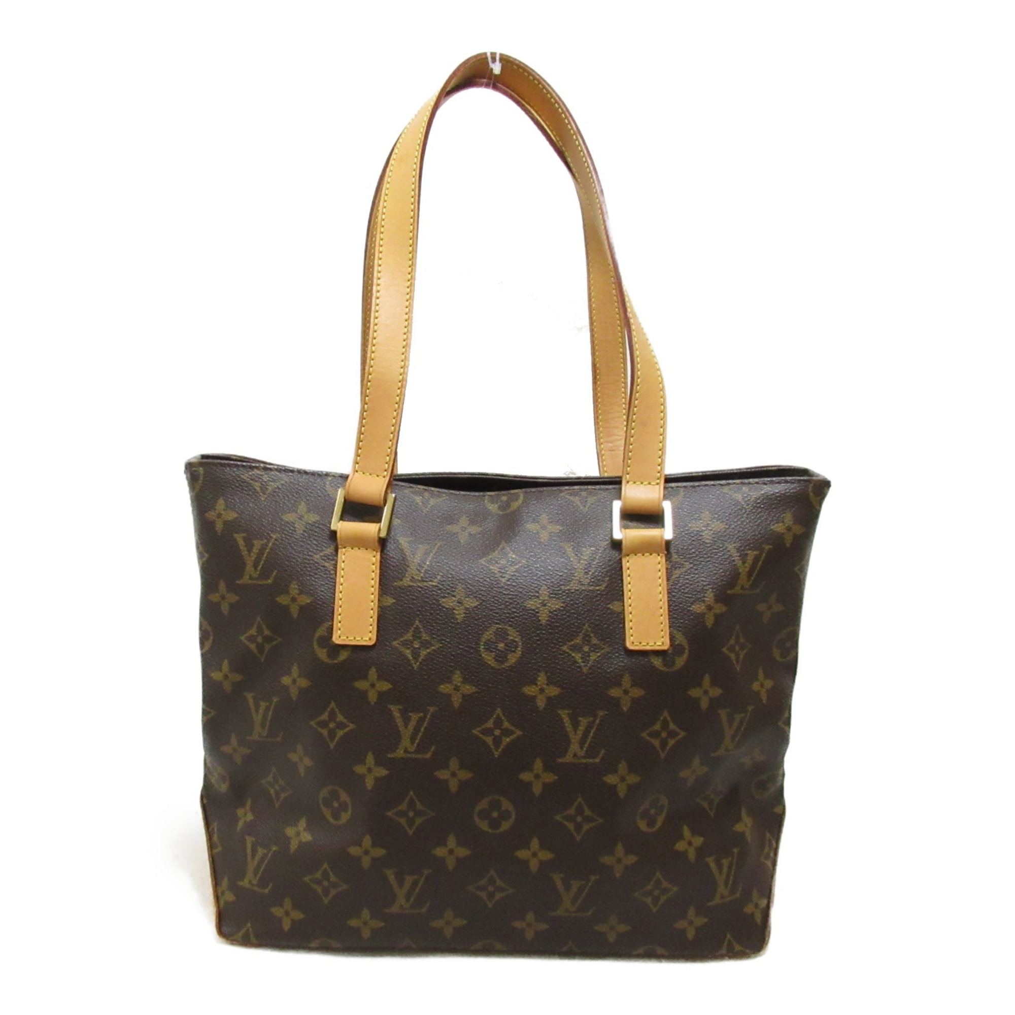 LOUIS VUITTON Cabas Piano Tote Bag Brown Monogram PVC coated canvas M51148