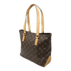 LOUIS VUITTON Cabas Piano Tote Bag Brown Monogram PVC coated canvas M51148