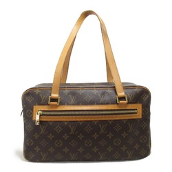 LOUIS VUITTON Cite GM Shoulder Bag Brown Monogram PVC coated canvas M51181