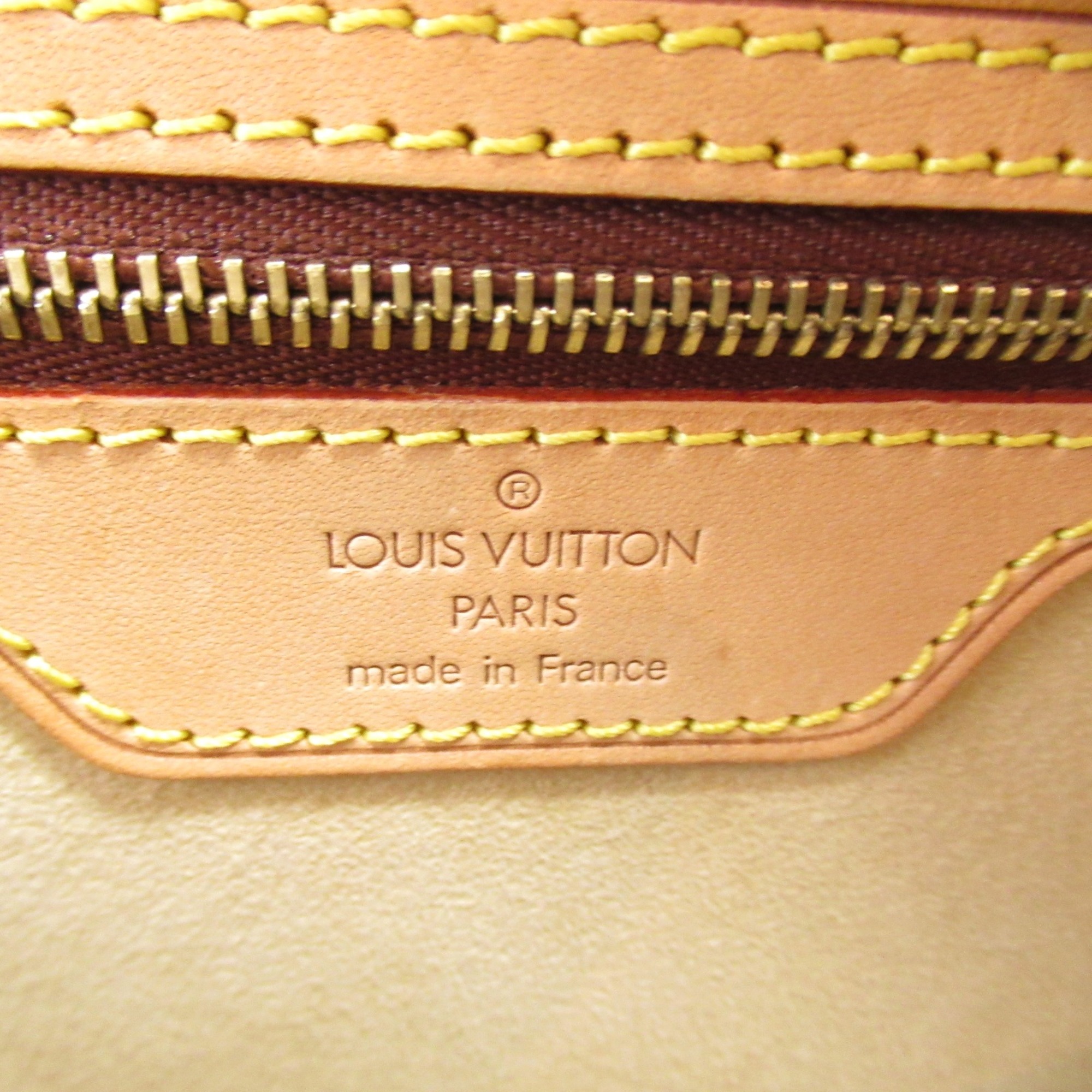 LOUIS VUITTON Cite GM Shoulder Bag Brown Monogram PVC coated canvas M51181