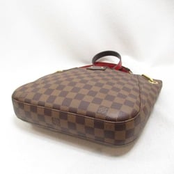 LOUIS VUITTON South Bank Shoulder Bag Brown Ebene Damier PVC coated canvas N42230