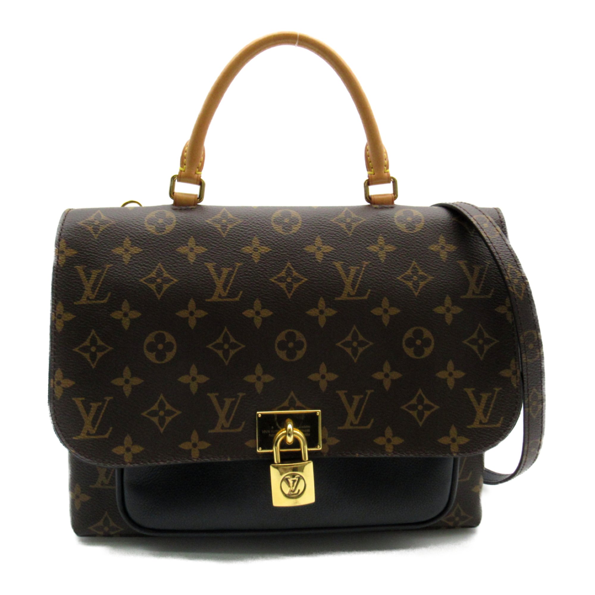 LOUIS VUITTON Marignan Brown Black Monogram PVC coated canvas M44259