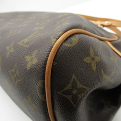 LOUIS VUITTON Montorgueil PM Shoulder Bag Brown Monogram PVC coated canvas M95565