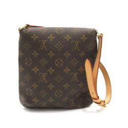 LOUIS VUITTON Musette Salsa Short Shoulder Bag Brown Monogram PVC coated canvas M51258