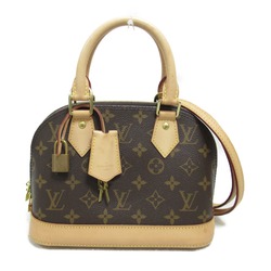 LOUIS VUITTON Alma BB 2way Shoulder Bag Brown Monogram PVC coated canvas M53152