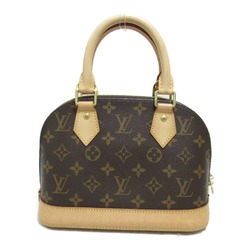 LOUIS VUITTON Alma BB 2way Shoulder Bag Brown Monogram PVC coated canvas M53152