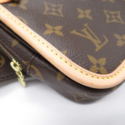 LOUIS VUITTON Bam bag Bosphore Brown Monogram PVC coated canvas M40108