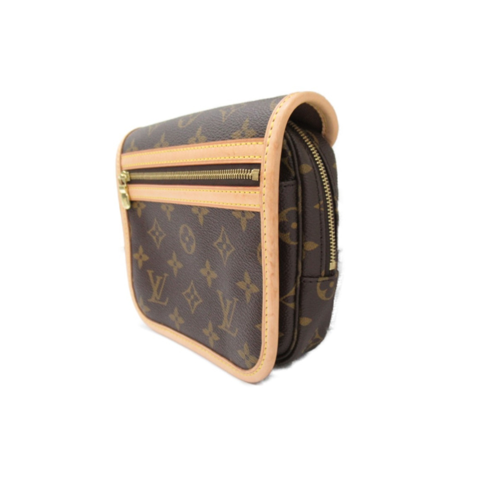 LOUIS VUITTON Bam bag Bosphore Brown Monogram PVC coated canvas M40108