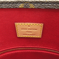 LOUIS VUITTON Sac PlatPM Brown Monogram PVC coated canvas M46263