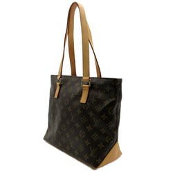 LOUIS VUITTON Cabas Piano Tote Bag Brown Monogram PVC coated canvas M51148