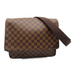 LOUIS VUITTON Shelton MM Brown Damier PVC coated canvas N41149