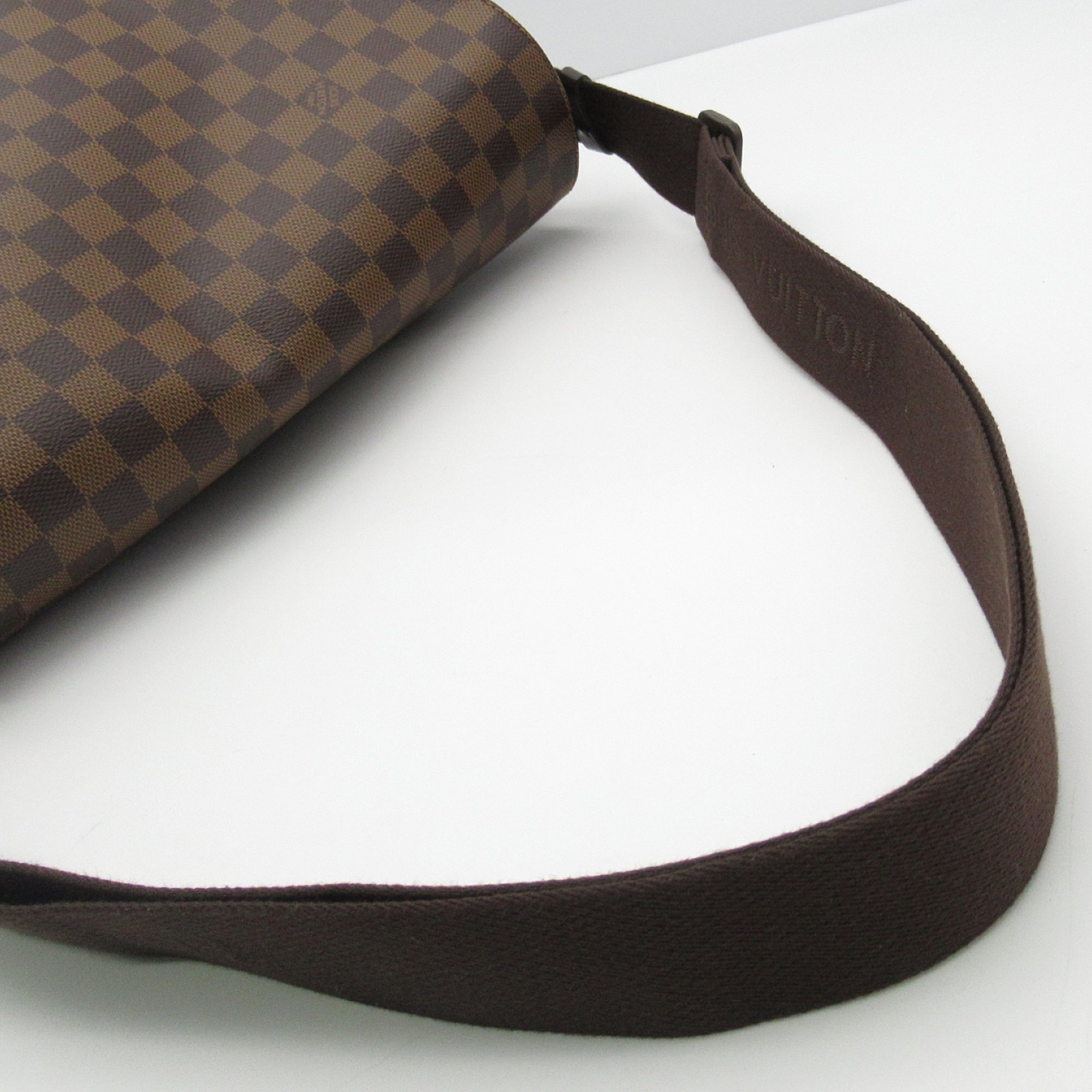 LOUIS VUITTON Shelton MM Brown Damier PVC coated canvas N41149