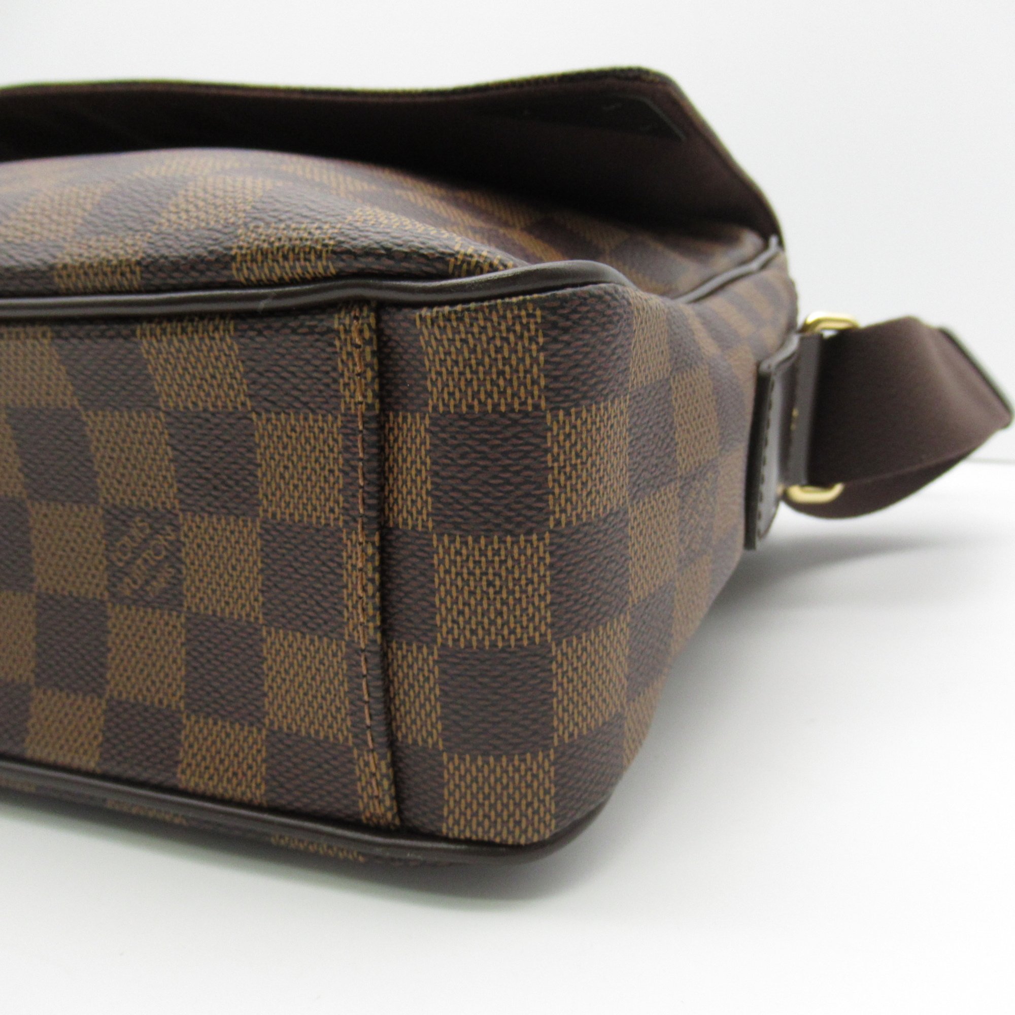 LOUIS VUITTON Shelton MM Brown Damier PVC coated canvas N41149