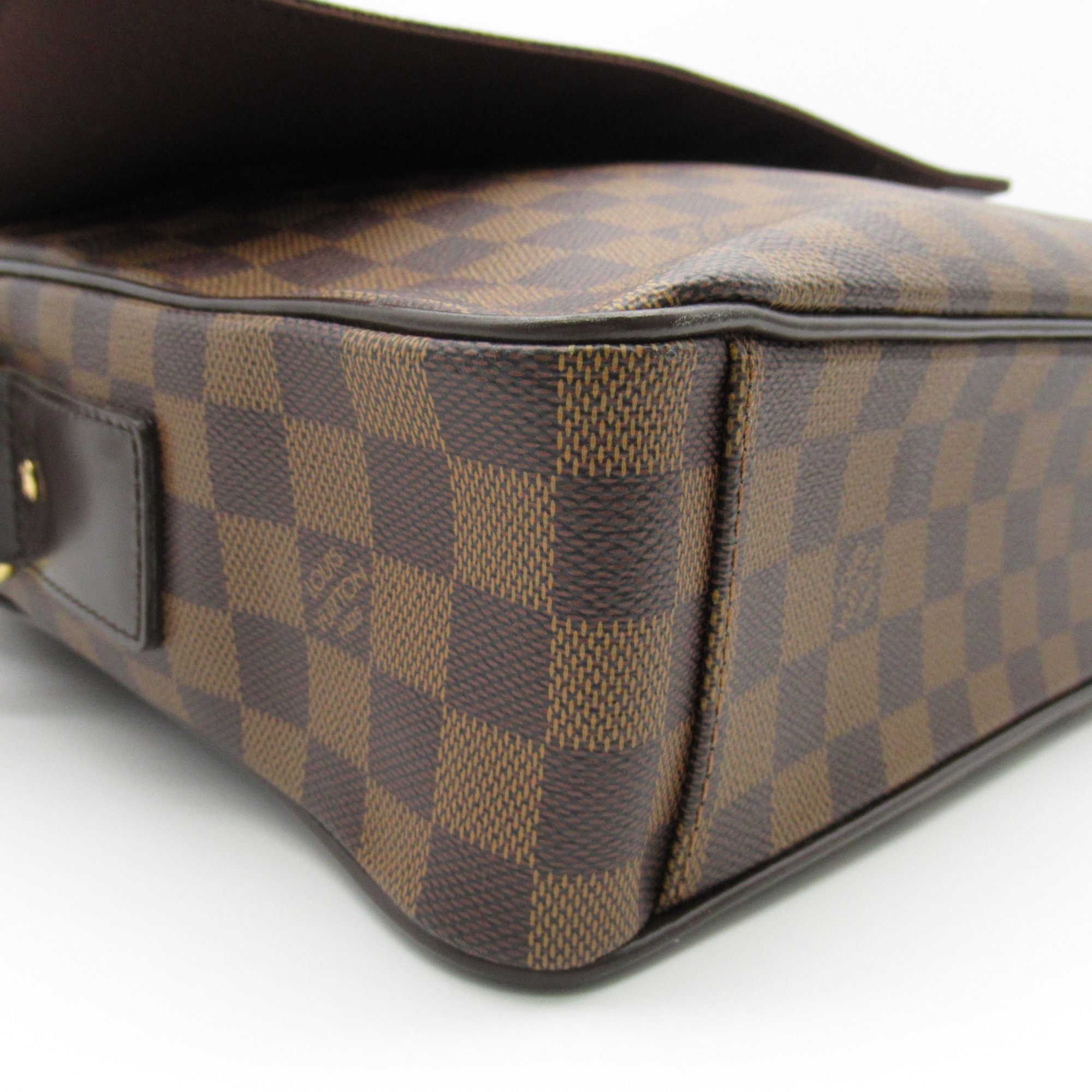 LOUIS VUITTON Shelton MM Brown Damier PVC coated canvas N41149