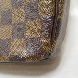 LOUIS VUITTON Thalia horizontal handbag Brown Ebene Damier PVC coated canvas N51282