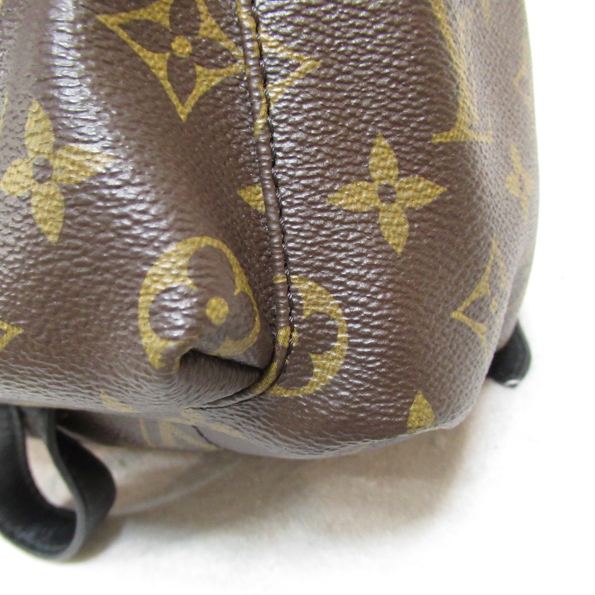 LOUIS VUITTON Palm Springs Backpack PM Rucksack Backpack Brown Monogram PVC coated canvas M44871